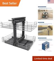 Blind Corner Pull Out Organizer for 36" Cabinet, Left Open &amp; Right Open ... - $423.08