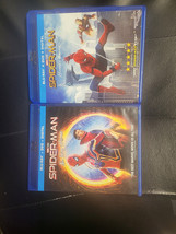 Lot Of 2 Marvel&#39;s Spider-Man: Homecoming +No Way Home [BLU-RAY + Dvd] No Digital - £11.83 GBP