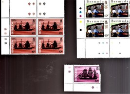 Bermuda  Stamps - 9 Stamps ( 4 -.10 cent Stamps &amp; 5 - .40 cent Stamps) - $4.50