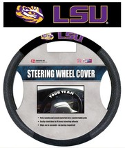 LSU Tigers Steering Wheel Cover Mesh Style CO - $40.37