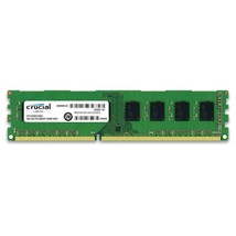 Crucial 8GB (2×4GB) DDR3 1600MHz Desktop computer Memory module kit - $781.34 MXN