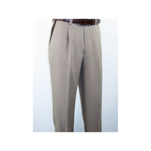 Men 2pc Walking Leisure Suit Short Sleeves DREAMS 263-12 Brown Tan Salt Pepper image 7