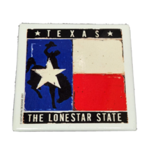 Vintage 2001 Texas The Lonestar State Fridge Magnet Kathryn Designs Aust... - £9.98 GBP