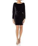 Aidan By Aidan Mattox Women&#39;s Red Velvet Calf Sheath Dress: Black Size: 12 - €25,55 EUR