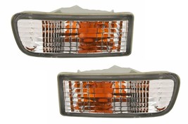 TOYOTA 4RUNNER 1999-2002 RIGHT LEFT TURN SIGNAL LIGHTS BUMPER LAMPS PAIR - $34.64