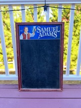 Samuel Sam Adams Boston Lager Beer Wooden Menu Board Sign Chalkboard 30X... - $84.15