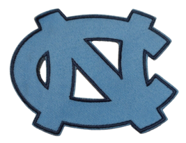 North Carolina Tar Heels~Embroidered PATCH~3 1/2&quot; x 2 3/4&quot;~Iron or Sew O... - $4.66