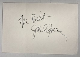 Joel Grey Signed Autographed 4x6 Index Card - £11.94 GBP