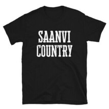 Saanvi Country Son Daughter Boy Girl Baby Name Custom TShirt - £20.12 GBP+