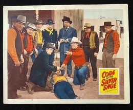 Code Of The Silver Sage- 11&quot;x14&quot; -Lobby Card -Rocky Lane - £37.98 GBP