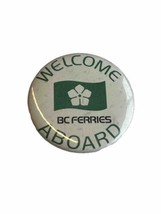 BC Ferries British Columbia BC Canada Old Logo Flower Collectible Pin Pi... - $10.00