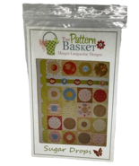 Moda Folk Applique Pattern Basket Margot Languedoc Sugar Drops Quilt Cha... - €7,26 EUR
