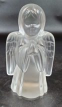 Vintage Fenton Iridescent Praying Angel 4 1/2&quot; - £31.15 GBP