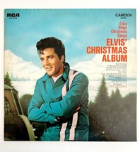 Elvis Presley Elvis Christmas Album MONO Vinyl Record 1970 33 12&quot; RCA VRD10 - £19.65 GBP