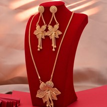 50cm Gold Color Jewelry Set For Women Girls African Dubai  Wedding Gifts Bridal  - £36.81 GBP