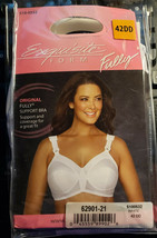 Exquisite Form Fully Coverage Wireless Support Bra with Adjustable Straps 42DD - £10.26 GBP