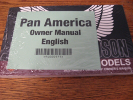 2022 Harley-Davidson Pan America 1250 RA1250 Owner&#39;s Owners Manual NEW - £53.73 GBP