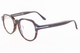 Tom Ford 5697 052 Dark Havana Eyeglasses TF5697-F 052 Asian Fit 52mm - £178.66 GBP