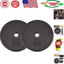 1&quot; Cast Iron Weight Plates - 5LB to 25LB Options for Strength Training - $37.61
