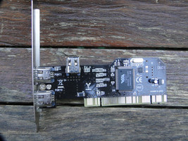 3 Port PCI FireWire Controller Card G-FA6307 - £9.73 GBP