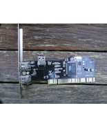 3 Port PCI FireWire Controller Card G-FA6307 - $16.84 CAD