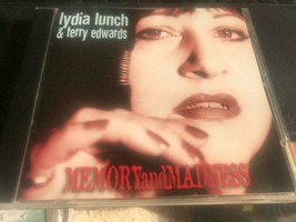Lydia Lunch &amp; Terry Edwards &quot;Memory And Madness&quot; IMPORT cd Sartorial - £21.14 GBP