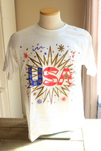 Vintage 1991 NWoT Never Worn USA Pride Shirt Size: L - £7.11 GBP