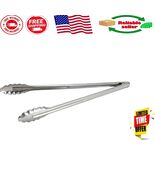 Dishwasher Safe 16&quot; Stainless Steel Tongs with Coiled Spring for Heavy-D... - $280.49 MXN