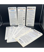 OSHA Quick Cards 14 Laminated, In English On One Side And Spanish On Oth... - £11.64 GBP