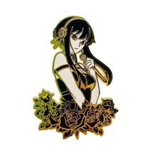 Spy x Family Anime Yor Forger Mother Figure in Gold Enamel Metal Pin NEW... - £6.24 GBP
