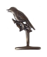 Lot of Solid Brass Clothes Hanger Hook Set 4.5&quot; Vintage Bird Wall Hanging  - $58.81 CAD+