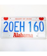  United States Alabama Heart of Dixie Passenger License Plate 20EH 160 - €15,95 EUR
