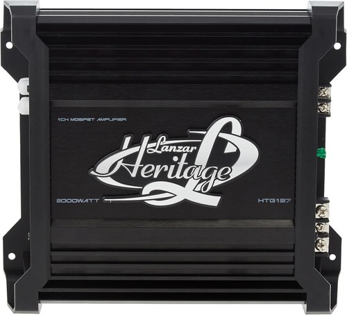 LANZAR HTG137 2000 Watt  2 Ohm Mono Block Amplifier - Black (Open Box) - $44.09