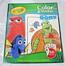 Crayola Dory 32 pages for Coloring and 4 pages of Stickers Moose Enterprise - £6.26 GBP