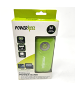 PowerXcel Power Bank Green 5200mAh New In Box SEALED iPhone 5 iPhone 4 G... - €12,18 EUR
