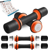 Squatz Adjustable Weight Dumbbells with Non-Slip Grip for Workouts - Black - $14.39