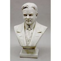 Herbert Hoover bust sculpture 26" 31st American president of USA - $494.01