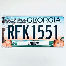  United States Georgia Barrow County Passenger License Plate RFK1551 - $16.82