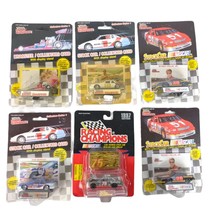 Vintage Set of 6 Racing Champions NASCAR Die Cast Race Stock Cars &amp; Dragster - £26.65 GBP