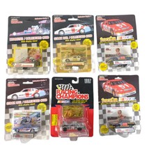 Vintage Set of 6 Racing Champions NASCAR Die Cast Race Stock Cars &amp; Dragster - £25.31 GBP