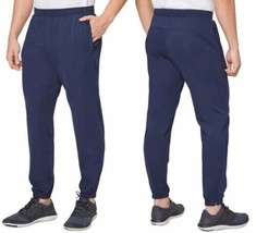 Mondetta  Men&#39;s Outdoor Project Blue Performance Fabric Jogger ,Navy, Small - $23.75