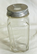 Hazel Atlas Glass Jar 6-A 8050 with Anchor Hocking Lid - £23.73 GBP