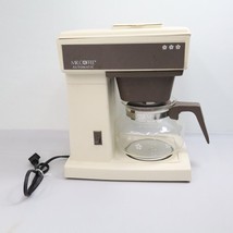 Vintage Mr Coffee 10 Cup Drip Coffee Maker Brewer Model #CM-1A 70s 80s Prop MCM - $37.95