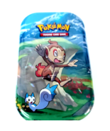 Pokemon TCG Sinnoh Stars Mini Tin Chimchar 2 TCG Booster Pack Metal Coin... - $19.79