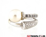 8.8mm Women&#39;s Cluster ring 18kt White Gold 409601 - $699.00