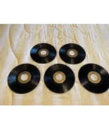Set Of 5 Seeburg 1000 BMS Encore 16 2/3 RPM Records - $74.25