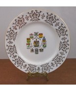 Paragon Bone China Made in England Canadian Coats of Arms Bread &amp; Butter... - £14.92 GBP