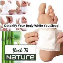 Organic Herbal Detox Foot Pads - Back To Nature Brand - Detoxify Your Body While - £16.23 GBP