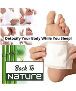 Organic Herbal Detox Foot Pads - Back To Nature Brand - Detoxify Your Bo... - £16.23 GBP