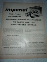 Vintage Imperial Margarine Print Magazine Advertisement 1960 - $4.99